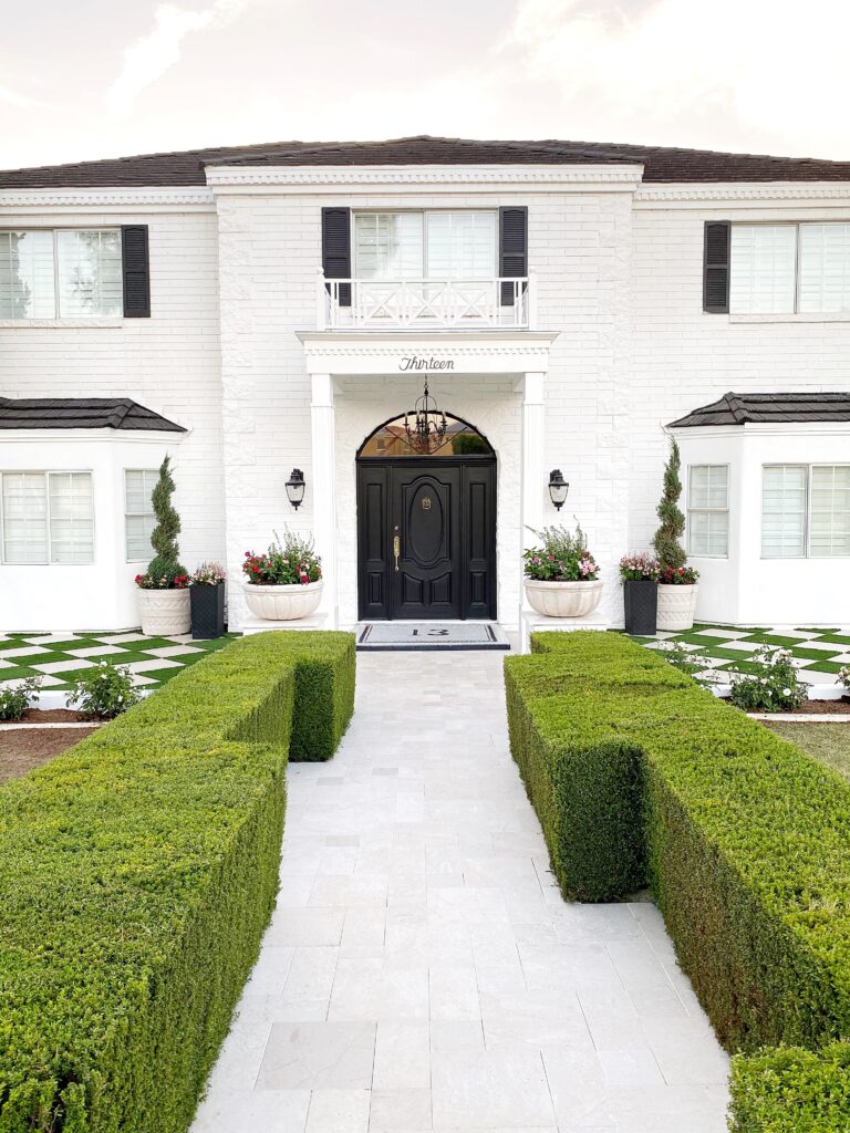 White Brick Exterior