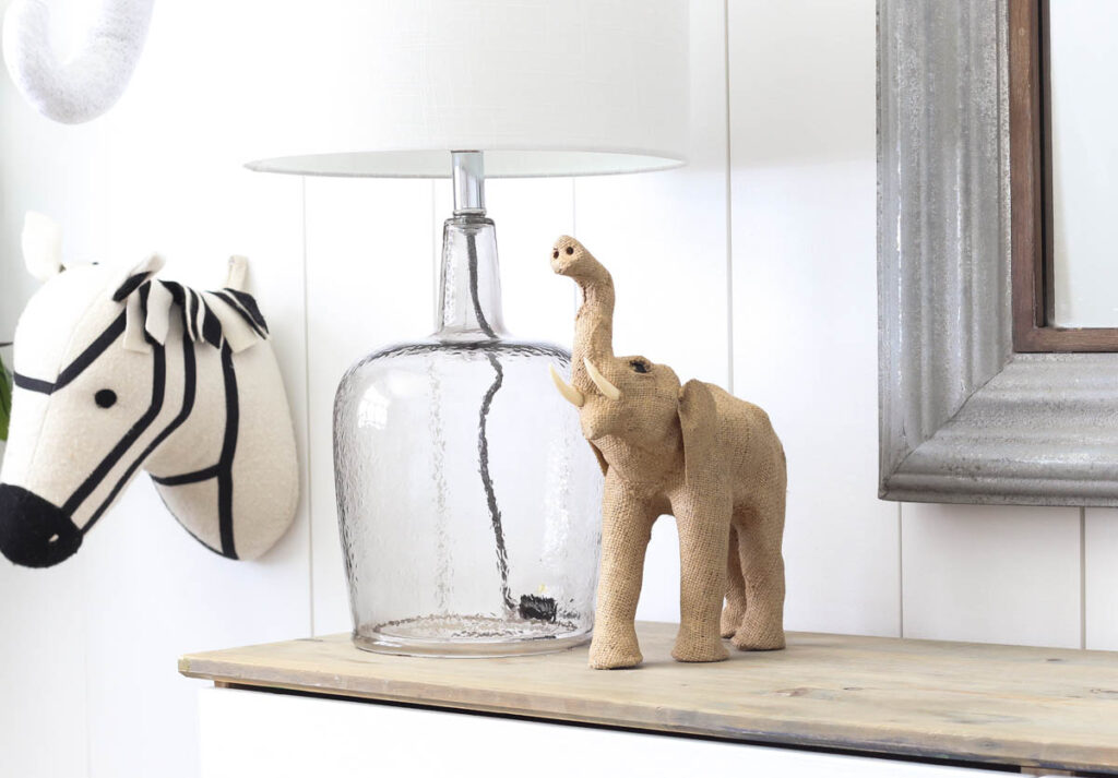 zoo animal nursery reveal decor