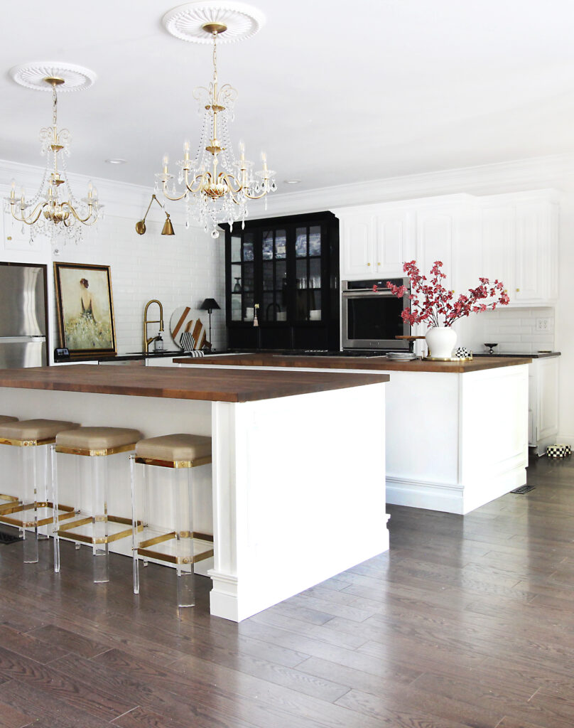 kitchen with Butcher Block Countertops