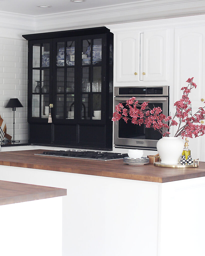 kitchen with Butcher Block Countertops