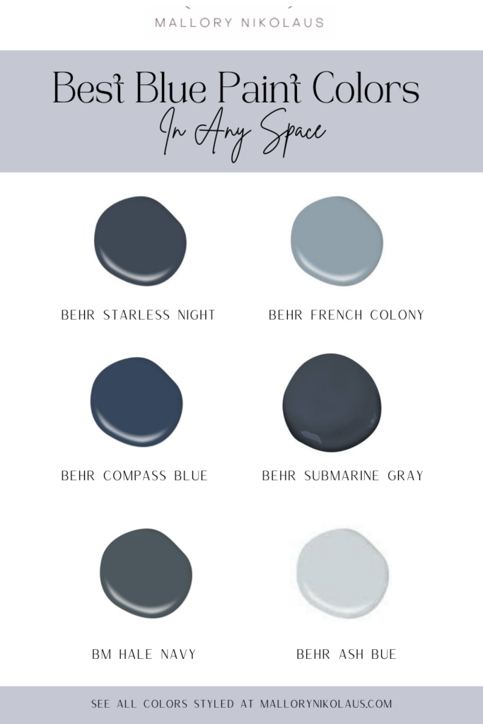 Best blue paint colors for your home