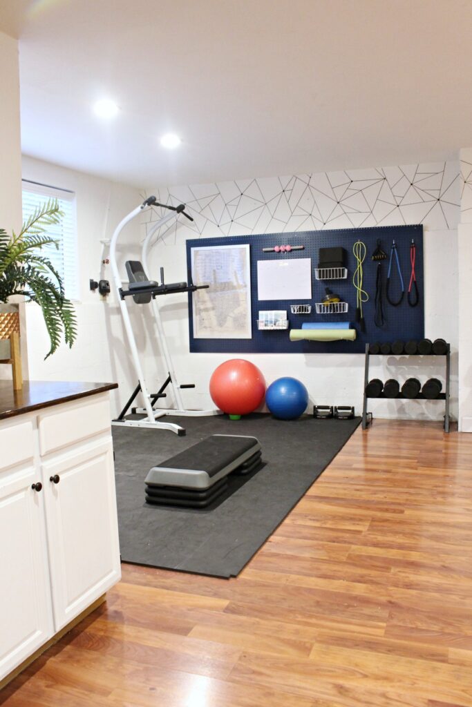 Workout at Home with Home Gym Decor Ideas - Mumu and Macaroons