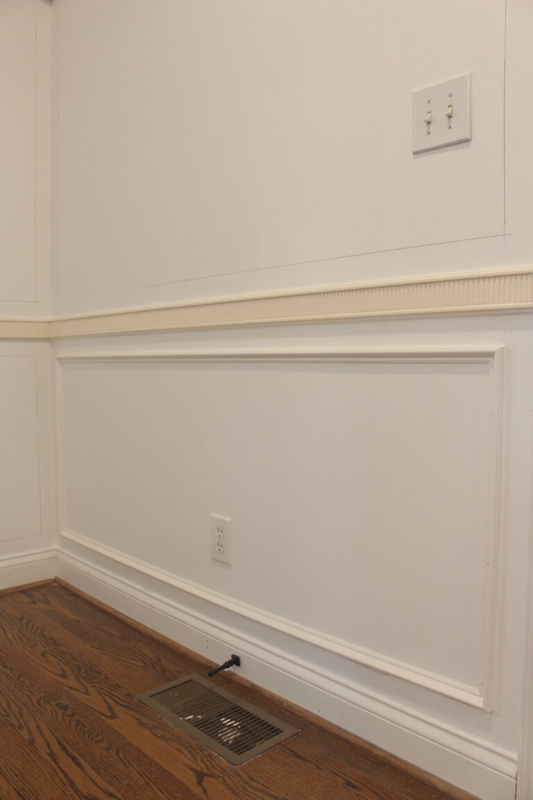 Panel Moulding & Wall Trim Tutorial | My Process, Tools and Tips ...