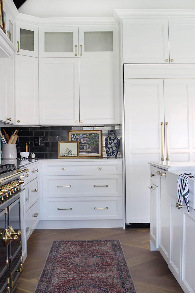 Paneled fridge outlet