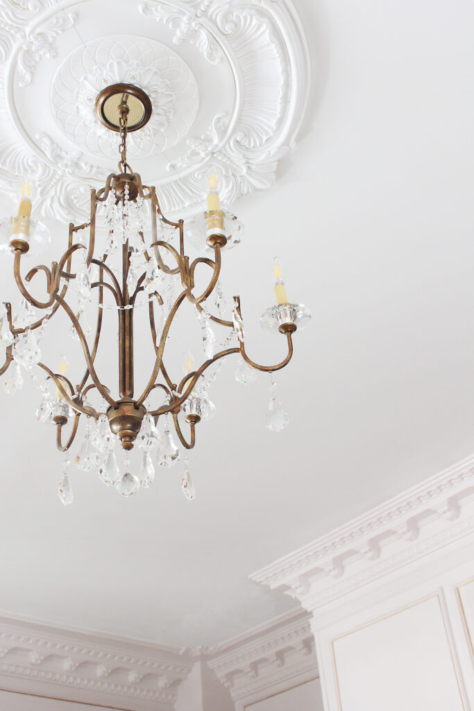 living room chandelier