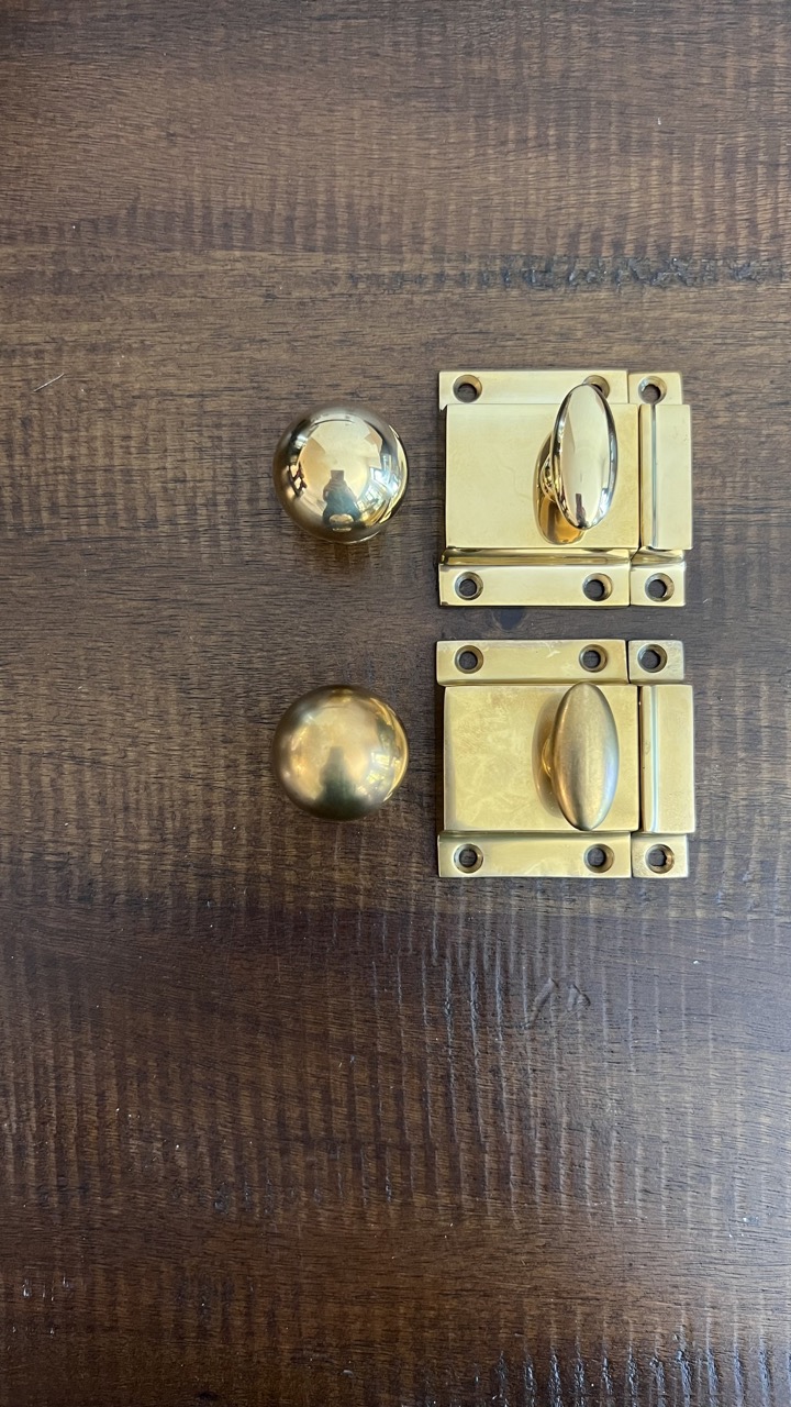 Two Techniques for Aging Brass