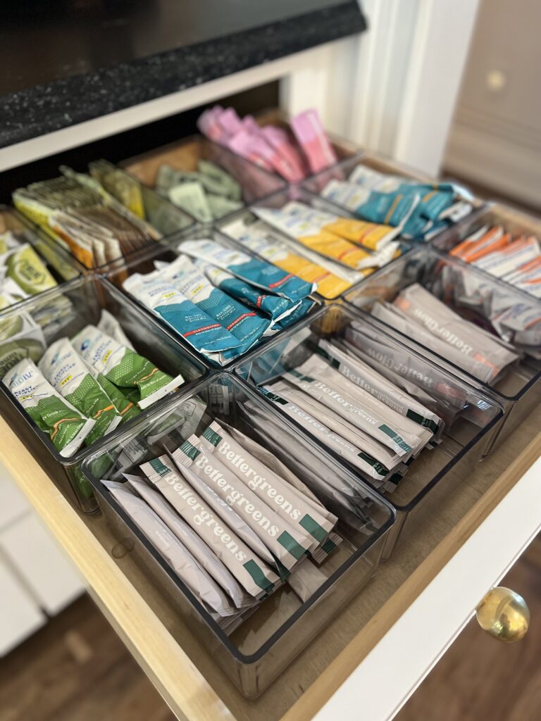 Our Beverage Station Drink Powder Drawer