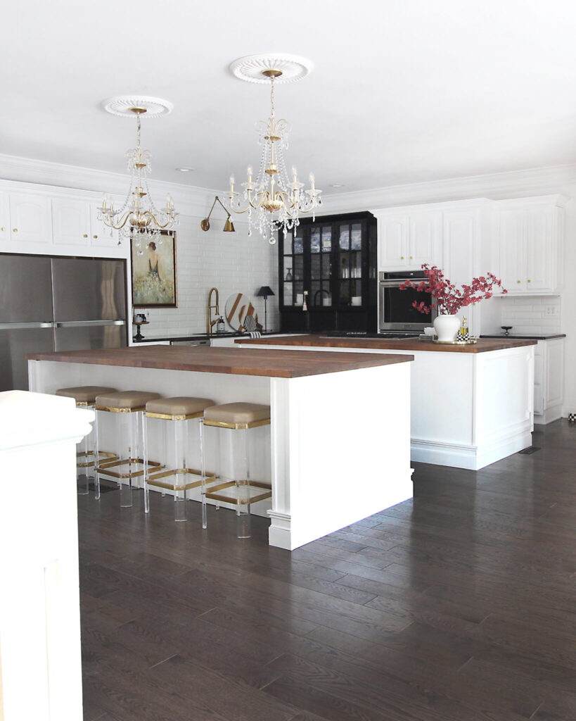 Finished Renovation Of A Double Island Kitchen