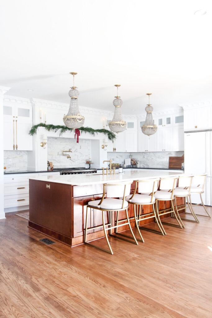 Luxury Vinyl Plank in kitchen remodel