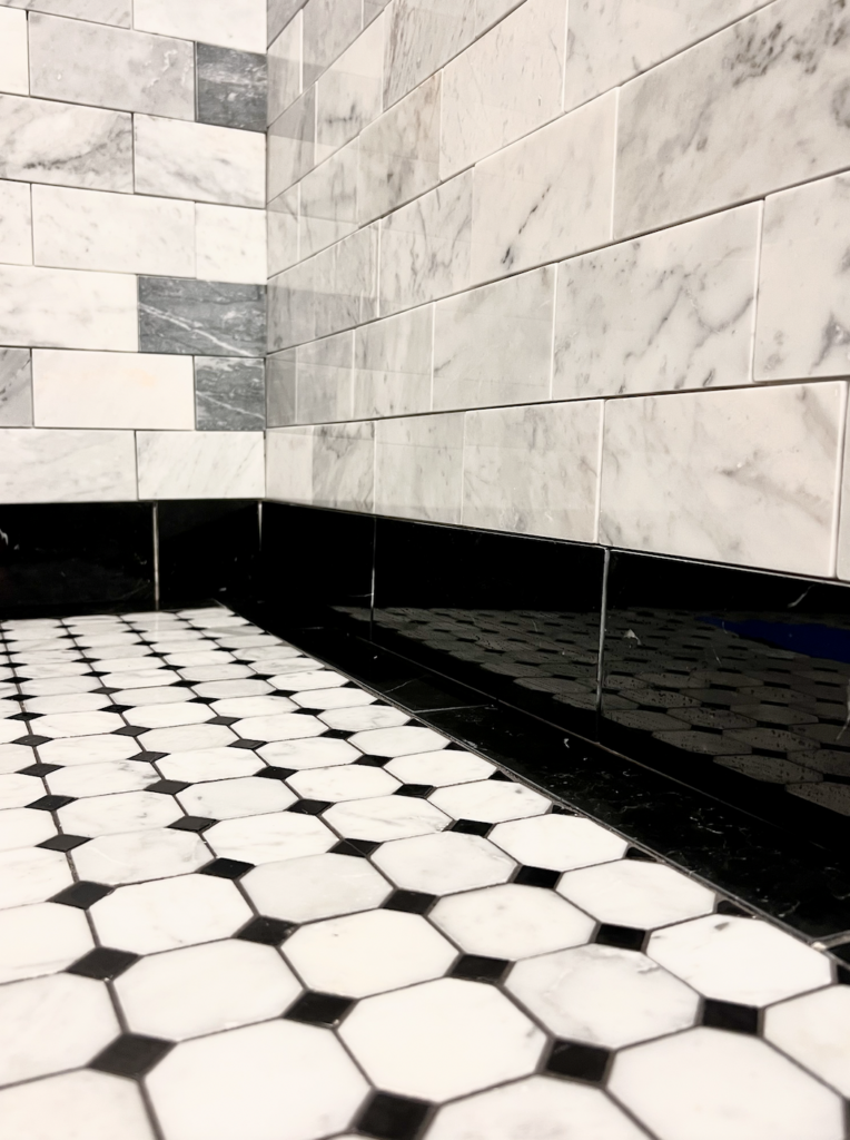 Black And White Bathroom Tile Ideas