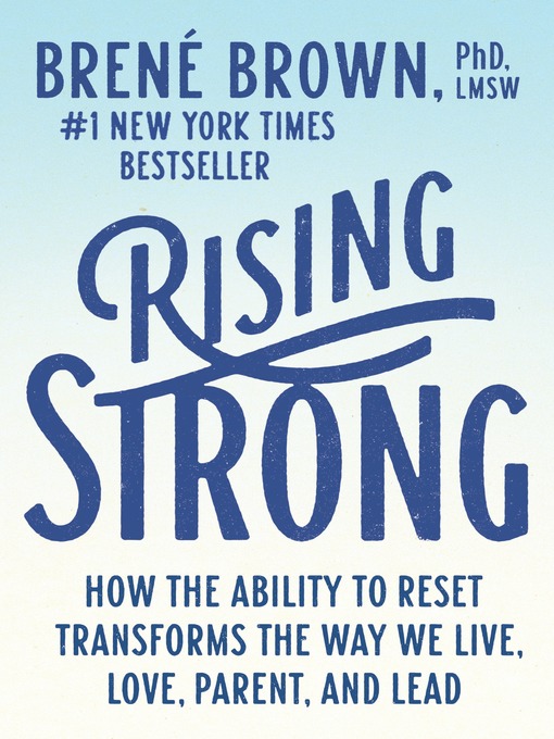 Top Self Help Books: Rising Strong by Brene Brown
