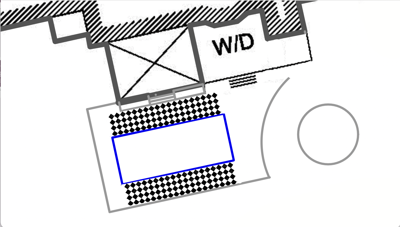 Fiberglass Pool Blueprint In Backyard