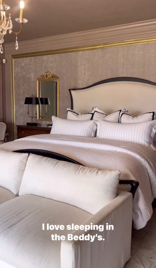 How To Make Your Bed Feel Like A Hotel: Pillows Touching Comforter