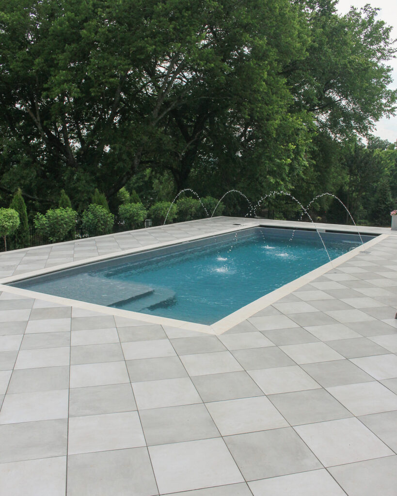 Diamond Pavers Pool Deck Flooring