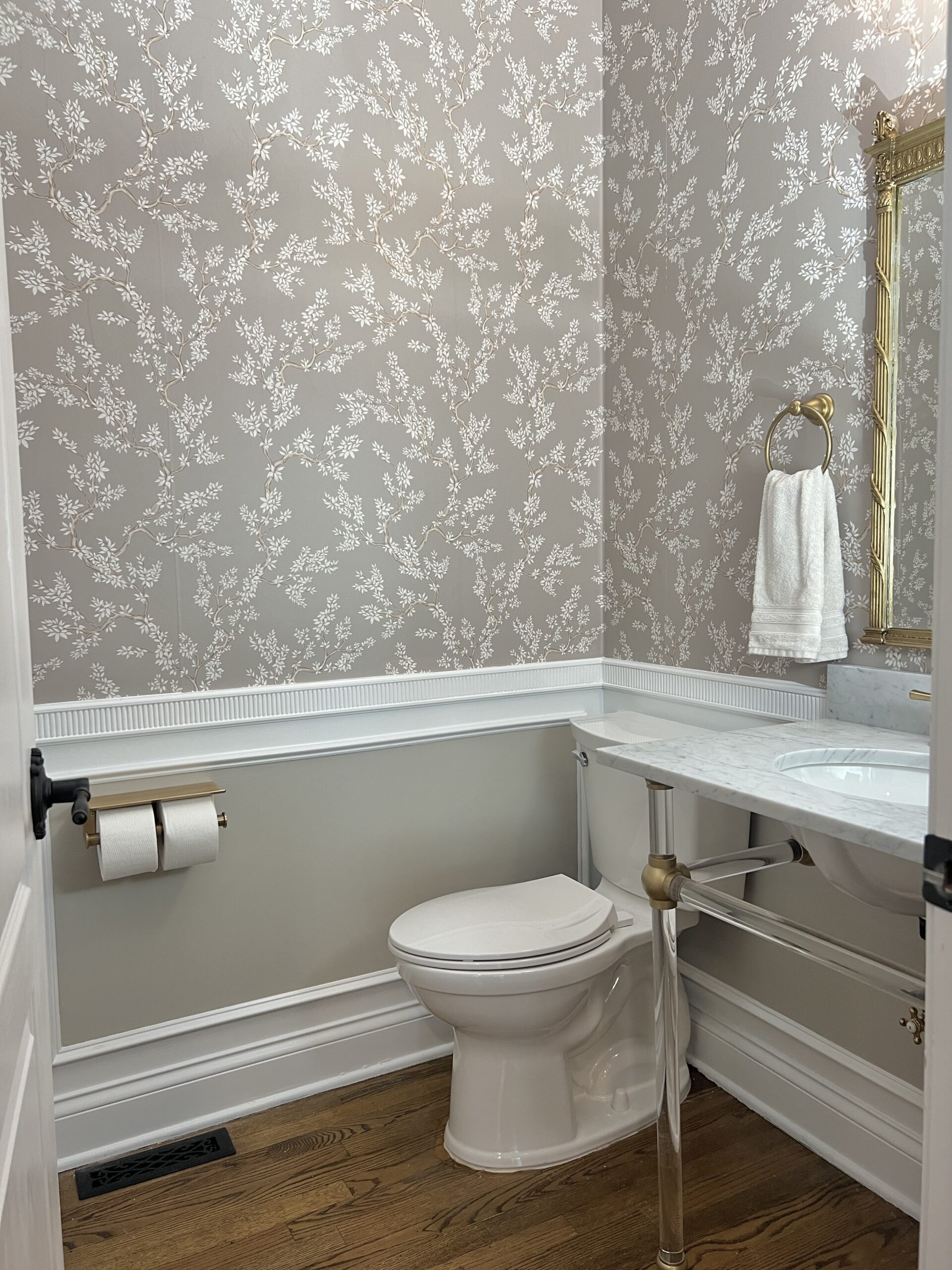 Powder Bathroom Wallpaper | Introducing...Kate! - MALLORY NIKOLAUS