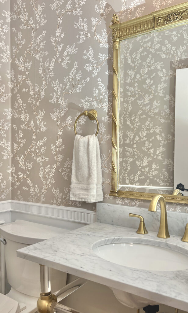 Powder Bathroom Wallpaper | Introducing...Kate! - MALLORY NIKOLAUS