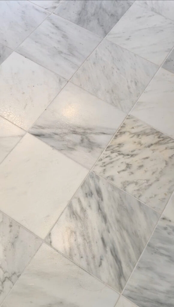 marble tile floors