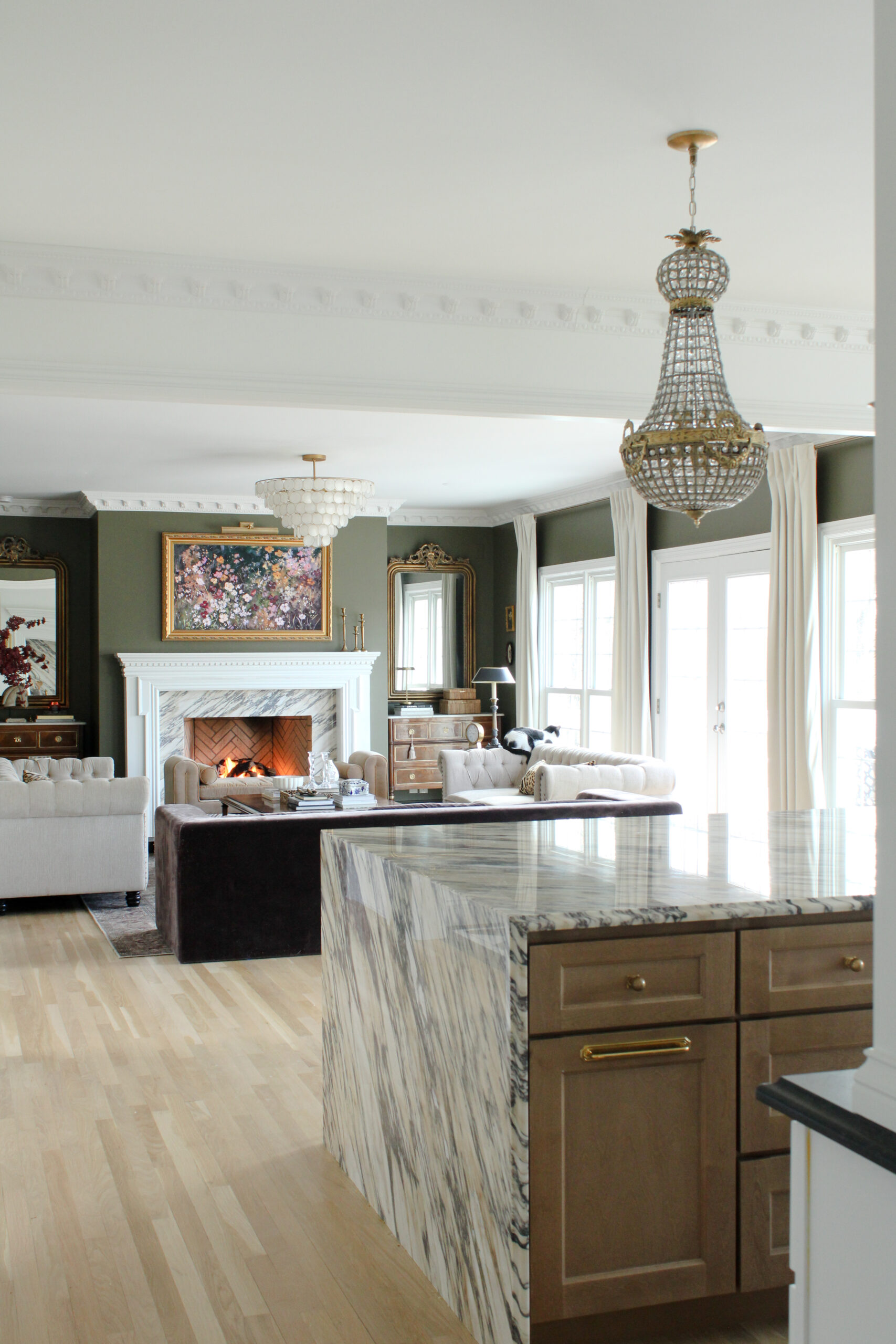 Open Concept Kitchen Living Room: How To Maximize Space - MALLORY NIKOLAUS